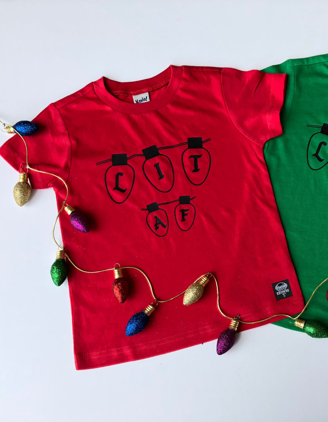 Kids Lit AF tee