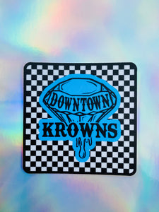 DK Checkered Sticker