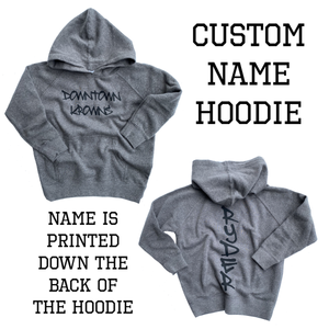 Custom Name Hoodie (back design)