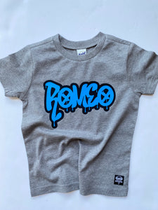 Kids Drip Graffiti Name Tee