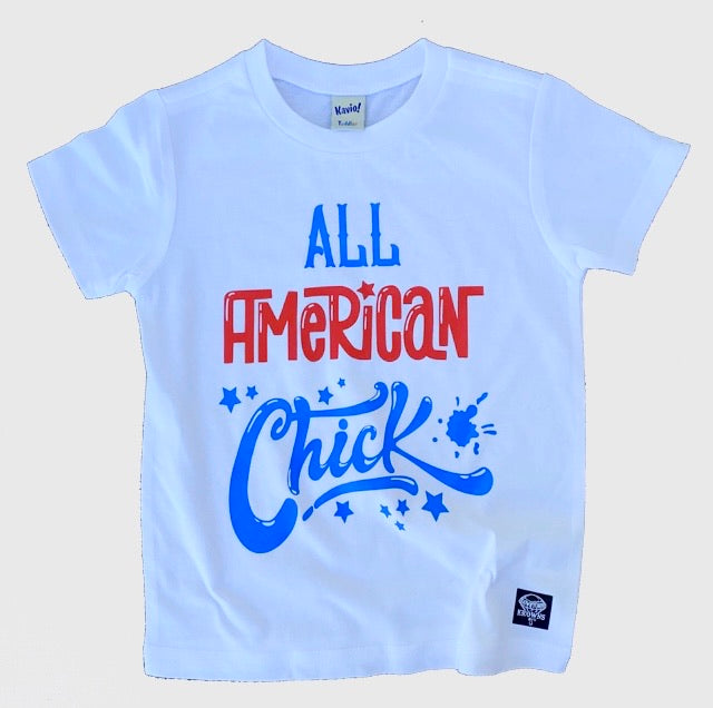 Kids All American Chick Tee