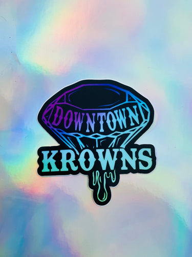 DK Drip Diamond Sticker