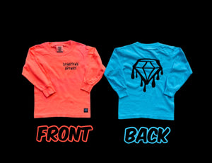 Kids Neon Long Sleeve Shirt