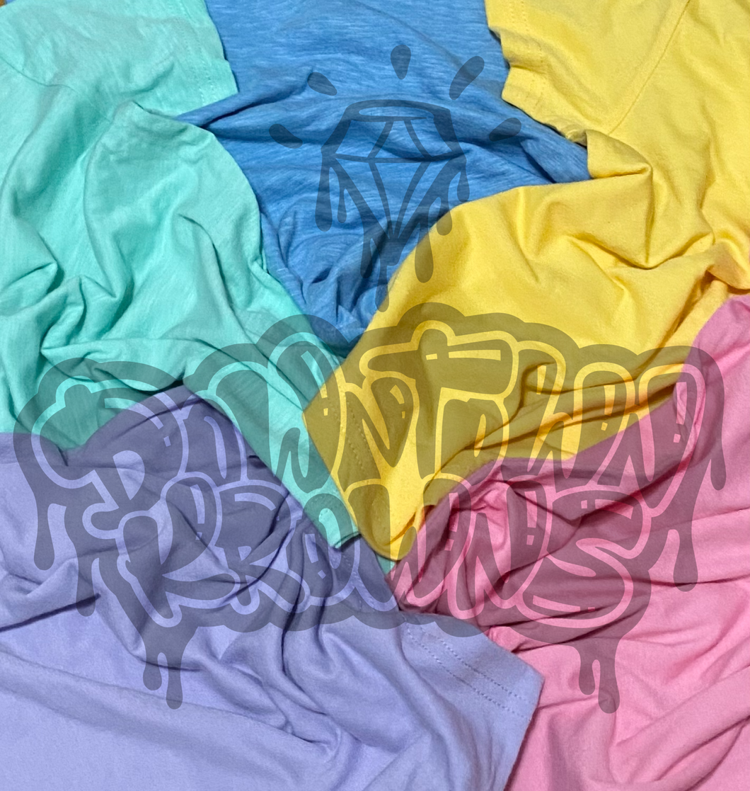 Kids Pastel Tee You Choose Design