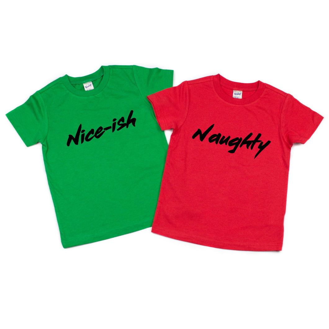 Kids Naughty or Nice-ish Tee