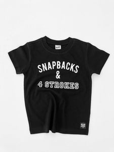 SnapBacks and 4 strokes tee