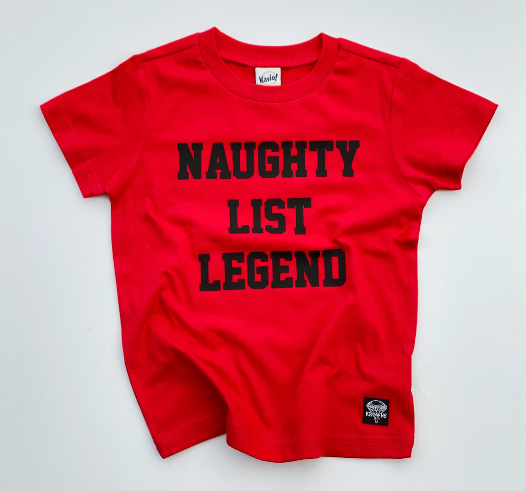 Naughty List Legend Tee