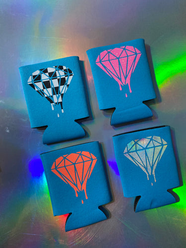 DK Can Koozie Turquoise