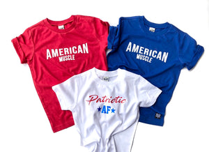 Kids American Muscle Tee