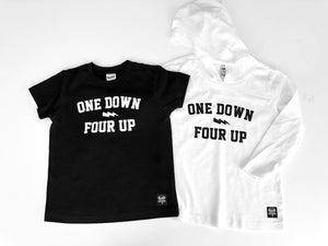 One Down Four Up tee