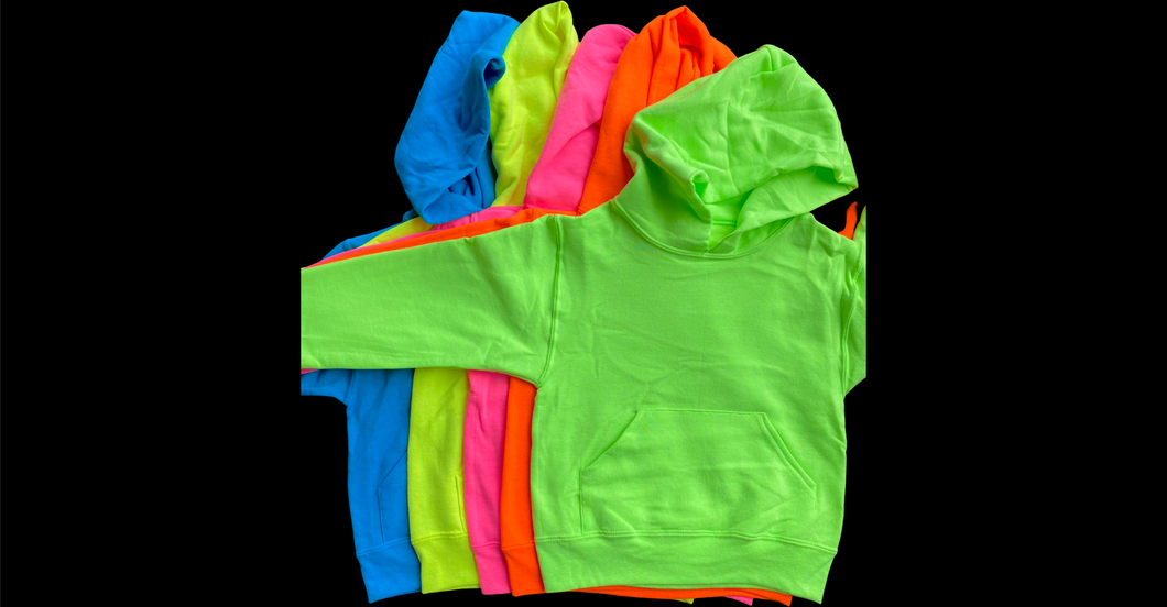 Neon Hoodie You Choose Design