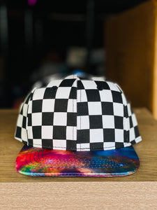 Infant/Toddler Checkered/Galaxy Bill