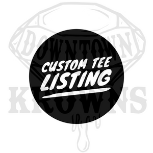 Custom Tee Listing