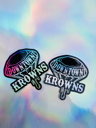 DK Holographic Sticker