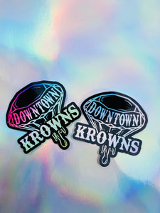 DK Holographic Sticker