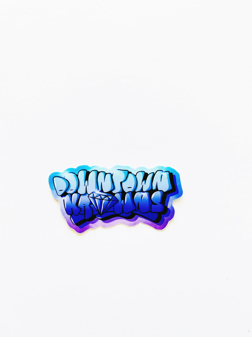 DK Graffiti Logo Sticker 3” Die Cut