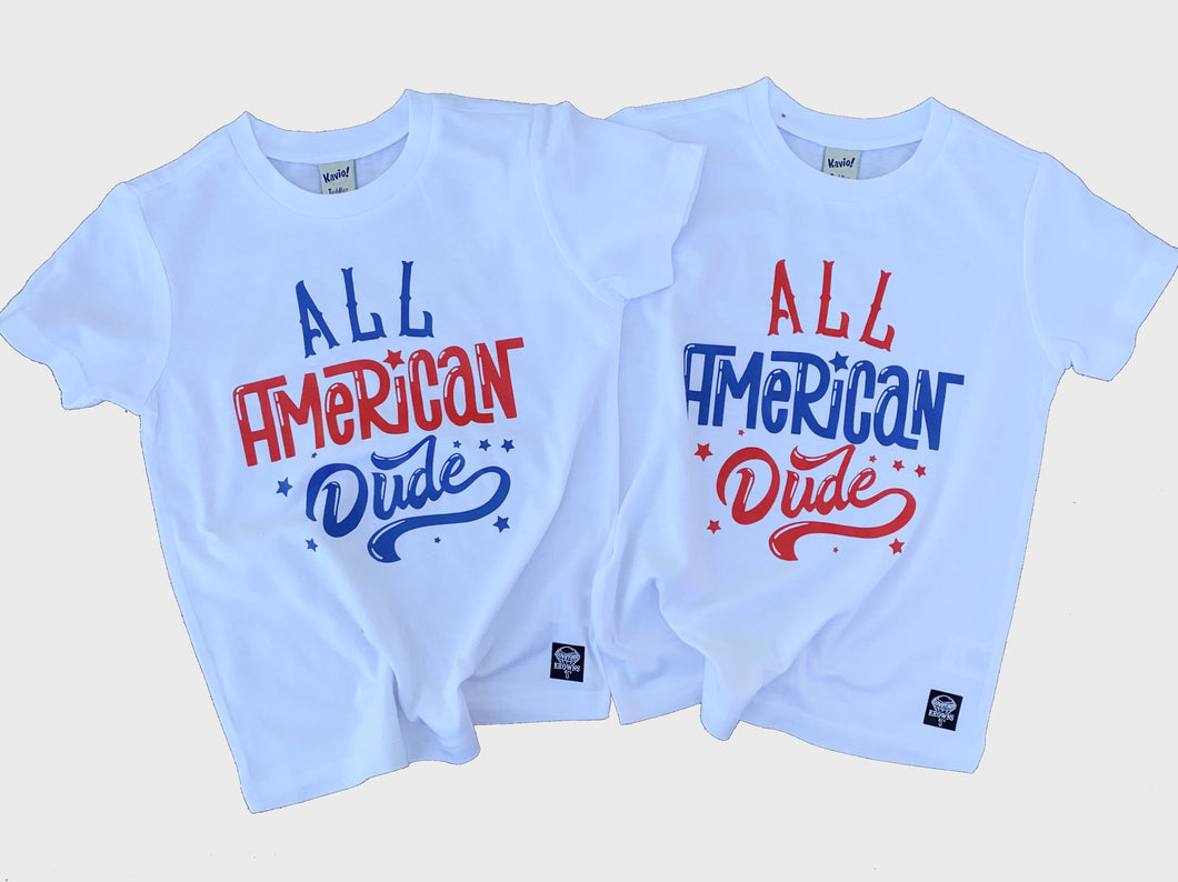 Kids All American Dude Tee