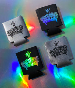 DK Can Koozie Silver & Holo