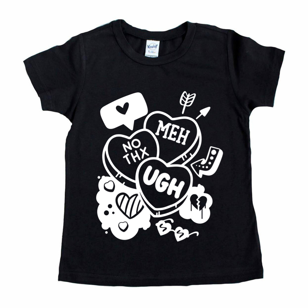 Meh Convo Heart Tee