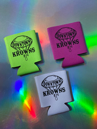 DK Can Koozie Drip Logo